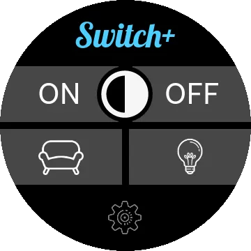 Switch for Philips Hue home screen